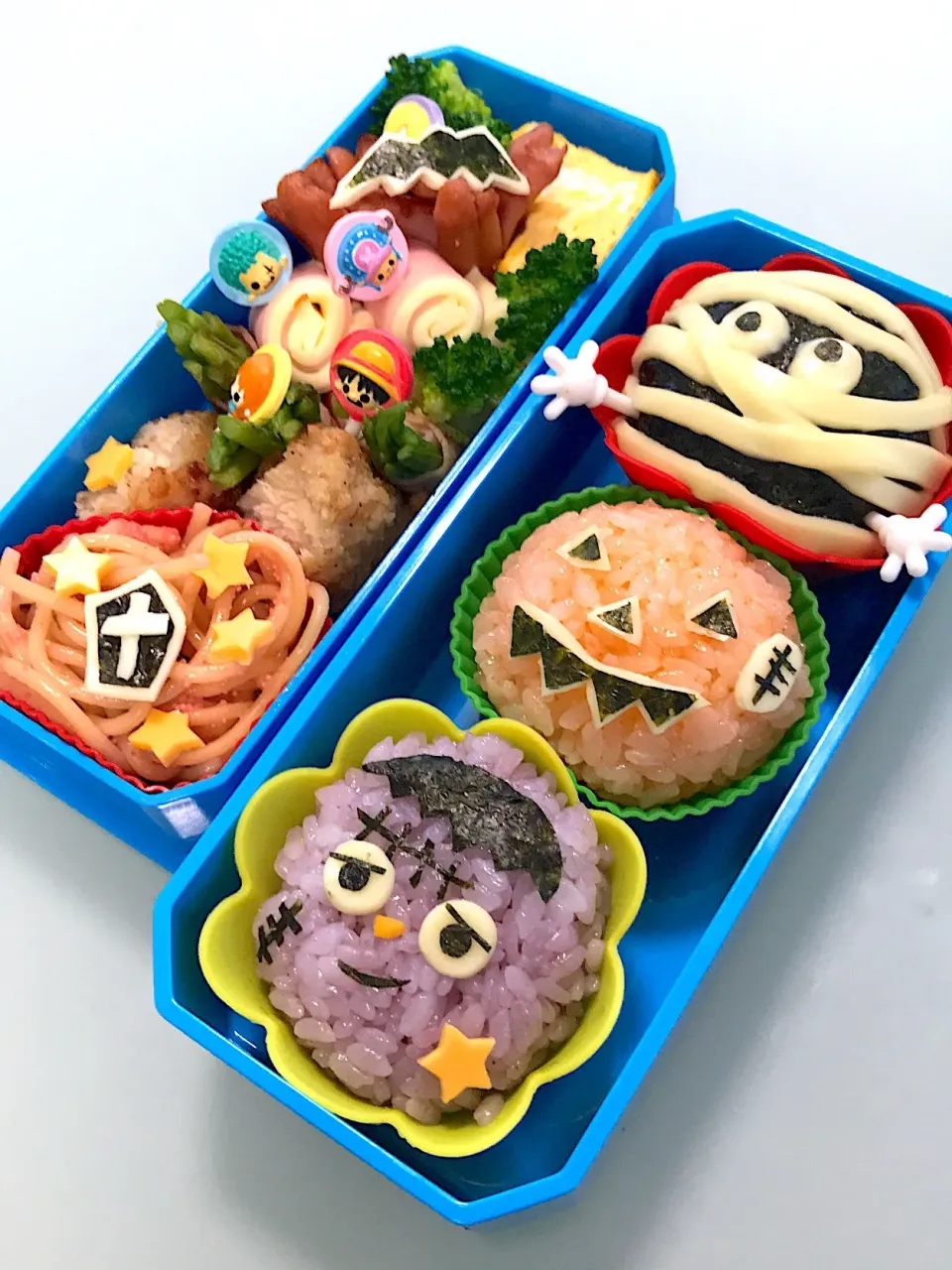 キャラ弁〜ハロウィン②🎃|くるりん★さん