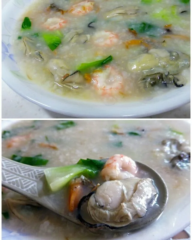 seafood congee|steven z.y.さん