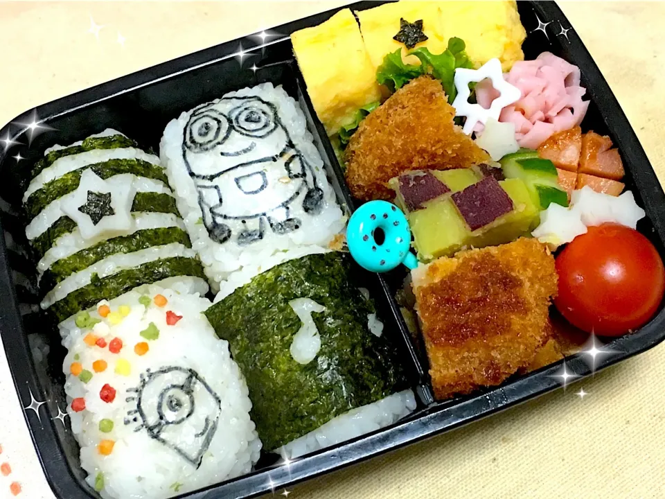 #学童弁当
#オブアート 
#ミニオンズ 
#遠足|tomokoさん