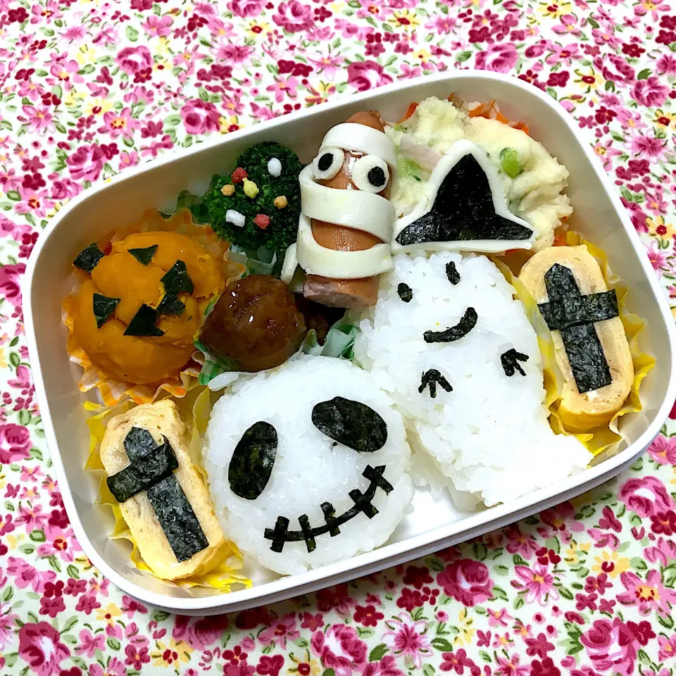 #ハロウィン弁当 🎃👻|ゆかり☺︎❤︎（ @pyon63yukari ）さん