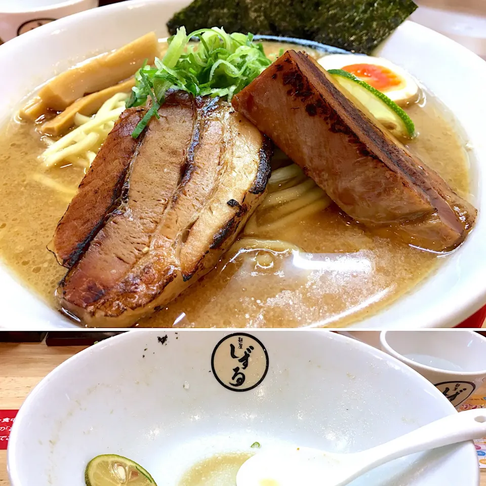 Snapdishの料理写真:さんま節ラーメン

 #ラーメン  #しずる満タン|Agaricusさん