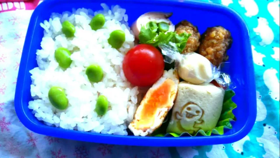 Snapdishの料理写真:幼稚園のお弁当～🎶  2017.10.26|mayumiさん