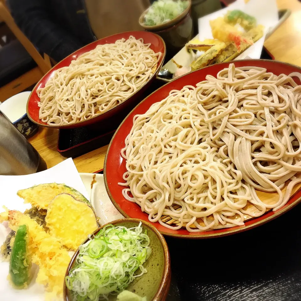 今日は、お蕎麦屋さんで、
友達とランチ🍴🎵💕|Kiyokoさん