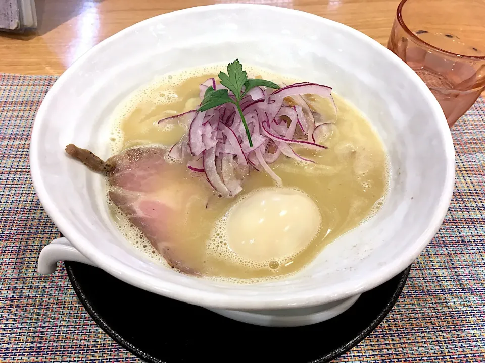 Snapdishの料理写真:味玉うっ鶏そば|こいちさん