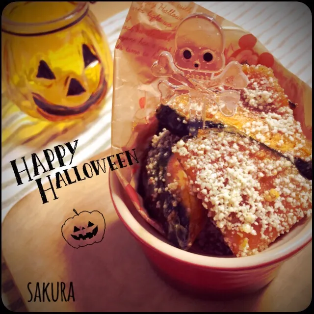 こく甘、かぼちゃのハニーバターソテー🎃|さくちんさん