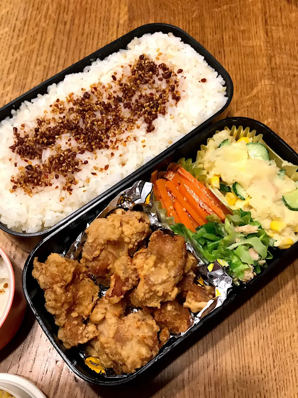 Snapdishの料理写真:次男中2弁当10.27|hatabowwyomeさん