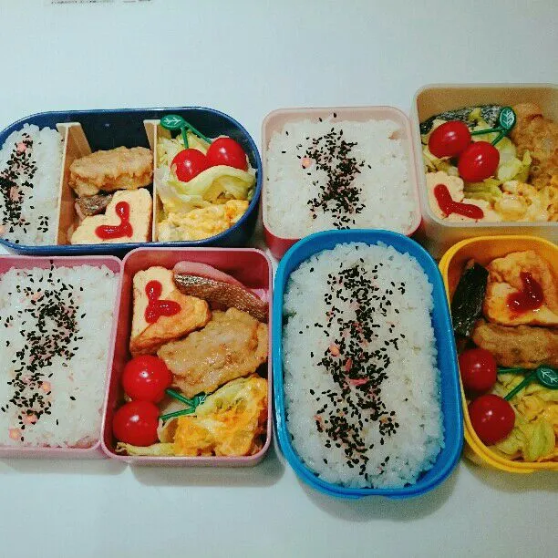 10/27(金)の四人弁当🍱|ふみぃさん