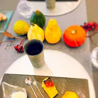 Snapdishの料理写真:10月テーブルコーディネート|さとまきさん