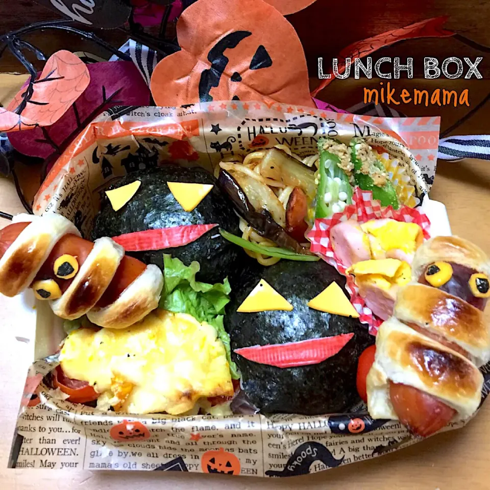 息子弁当  ハロウィン弁当|miyukiさん