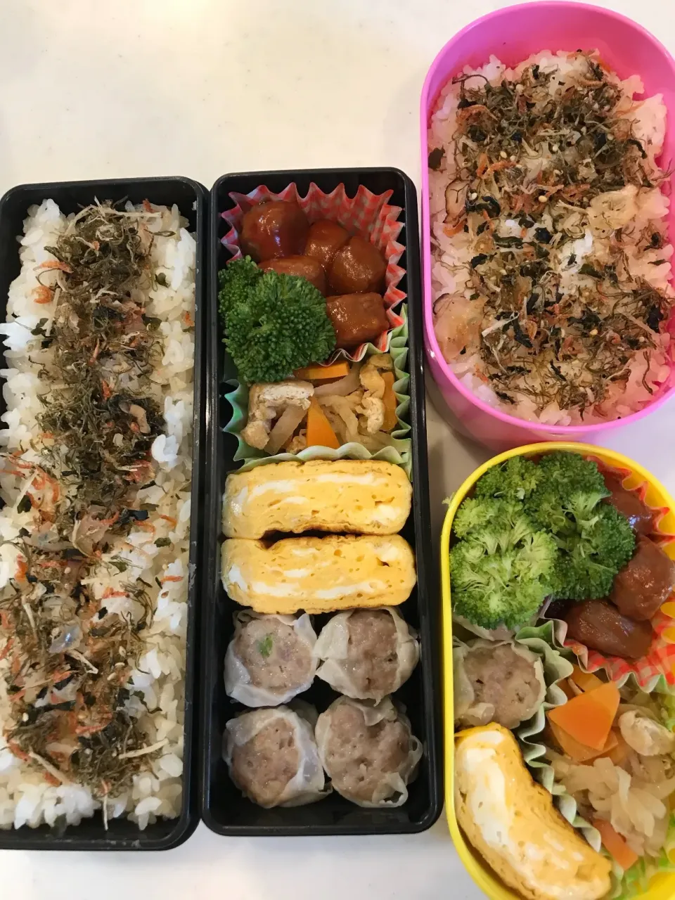 Snapdishの料理写真:2017.10.27(金)  旦那様&私のお弁当🍱|あっきーよさん