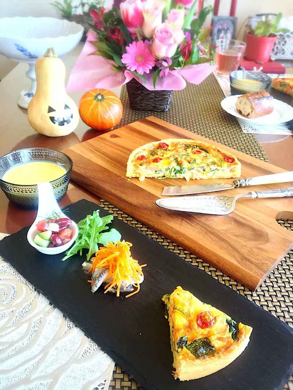 Snapdishの料理写真:キッシュランチ♪|72roseさん