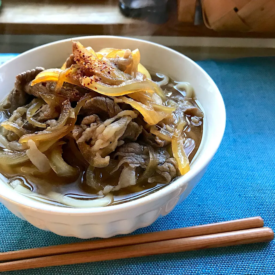 肉うどん|Sachiyo Tanakaさん