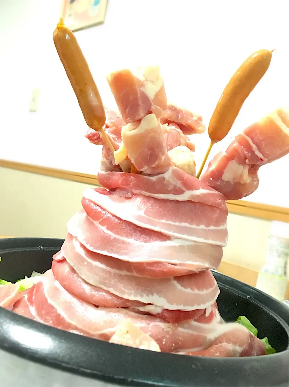 もりもり肉タワー鍋＊|aomamaさん