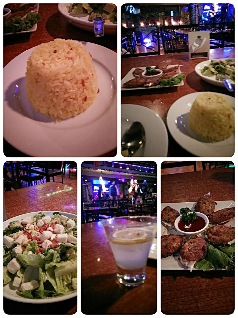 dinner and listening live music drink mojito|lynnさん