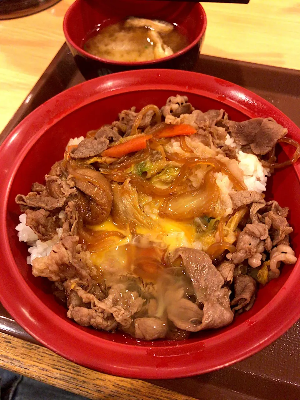 和牛すき焼き丼  たまご🥚セット|るみおんさん