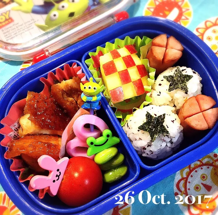 年少さん弁当
 #お弁当 
 #幼稚園|ヒロさん