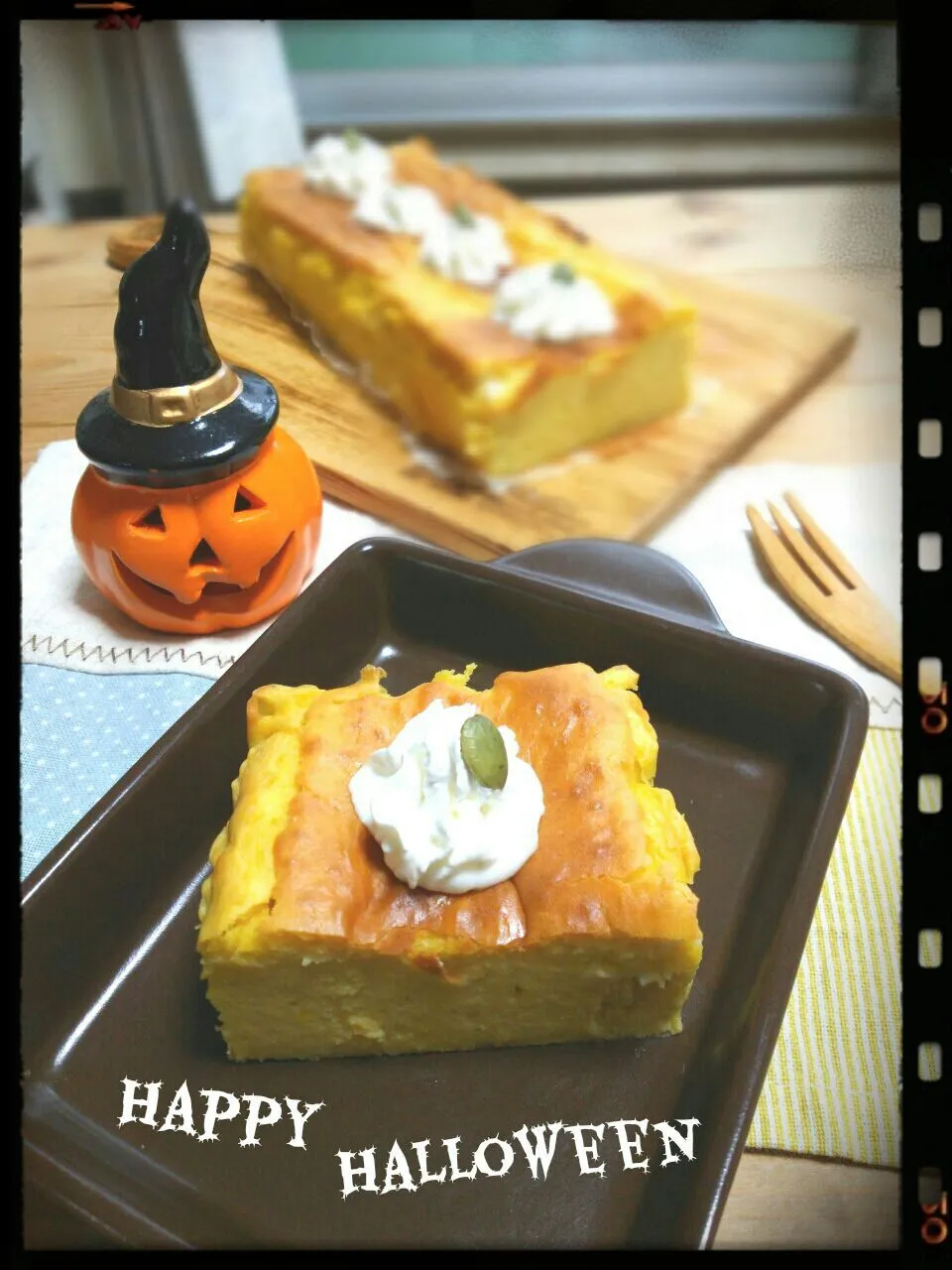 パンプキンチーズケーキ🎃☆|yokoさん