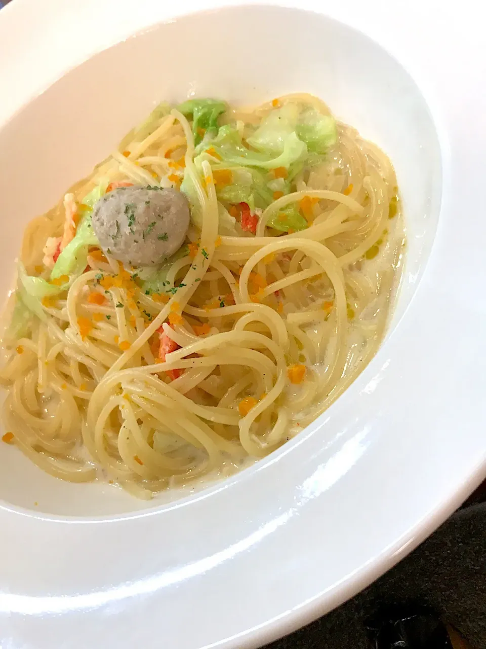 キャベツとアンチョビのクリームパスタ🍝|satoko❤︎さん