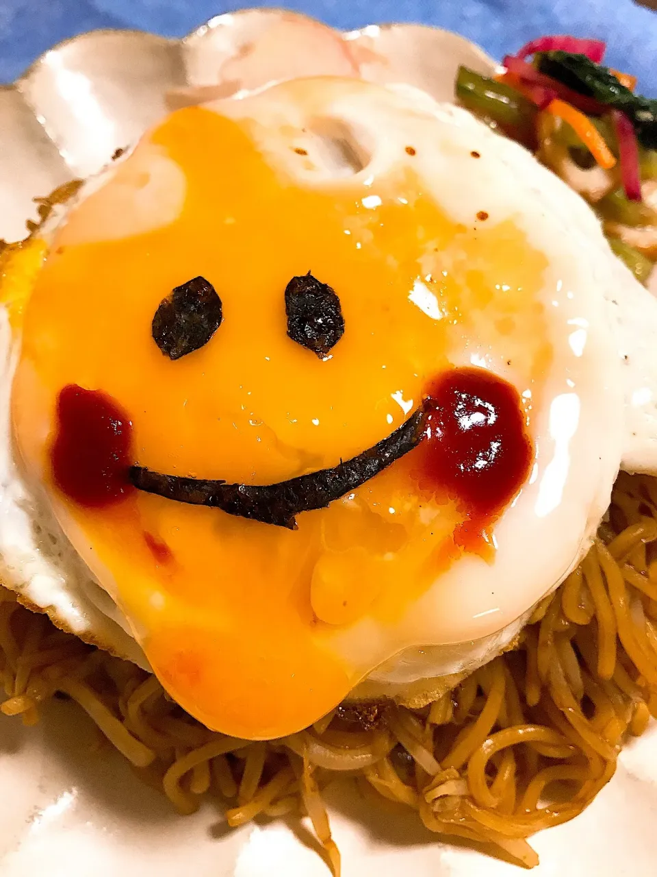 ニコちゃん焼きそば🤗|まやさん