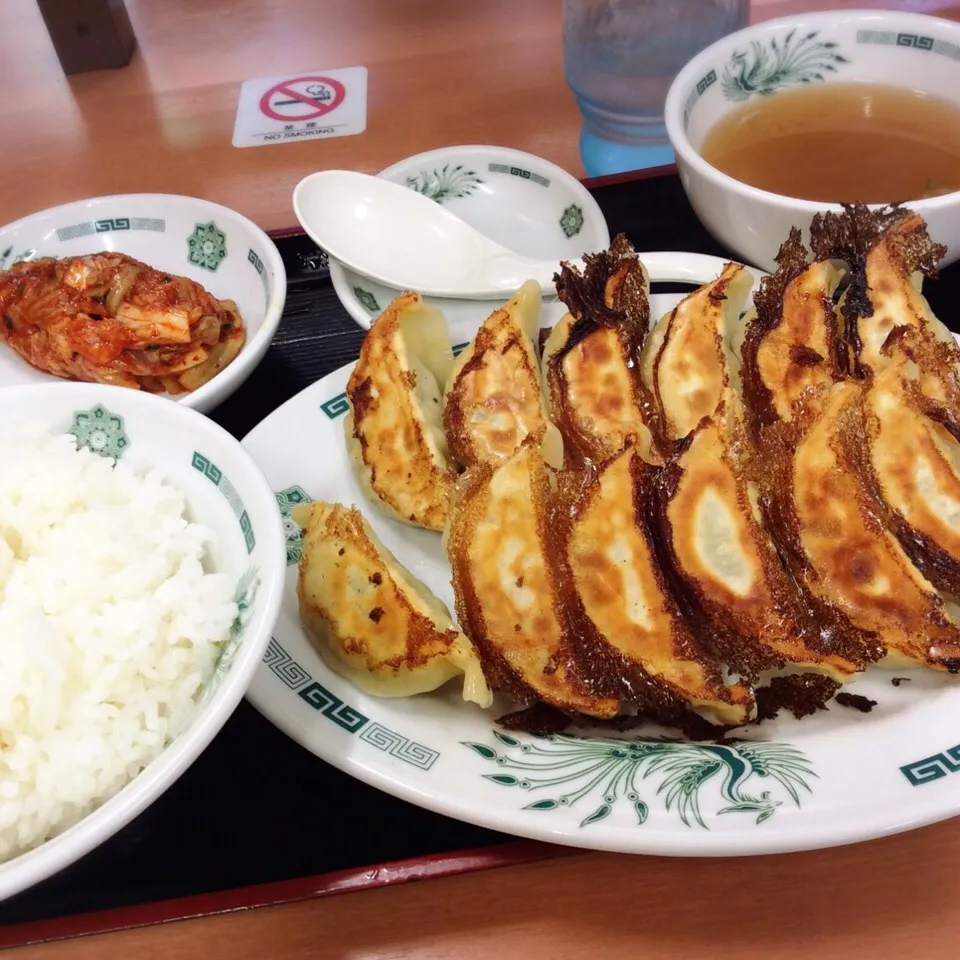 ダブル餃子定食 2017.10.27|キラ姫さん