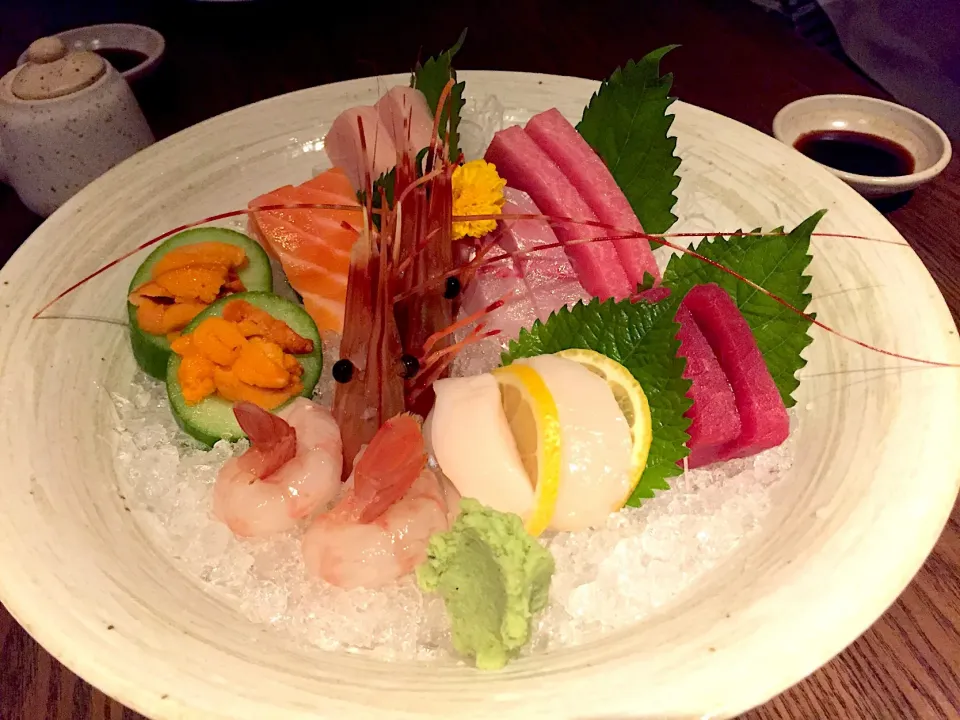 Deluxe sashimi|Sky Blueさん