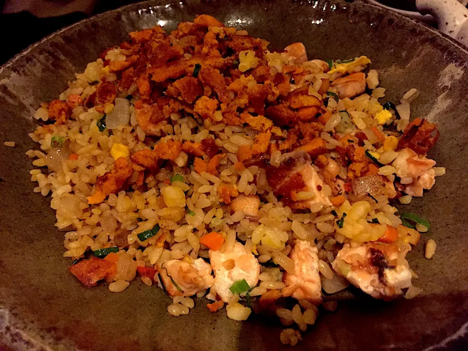 Fried rice with sea urchin & seafood|Sky Blueさん