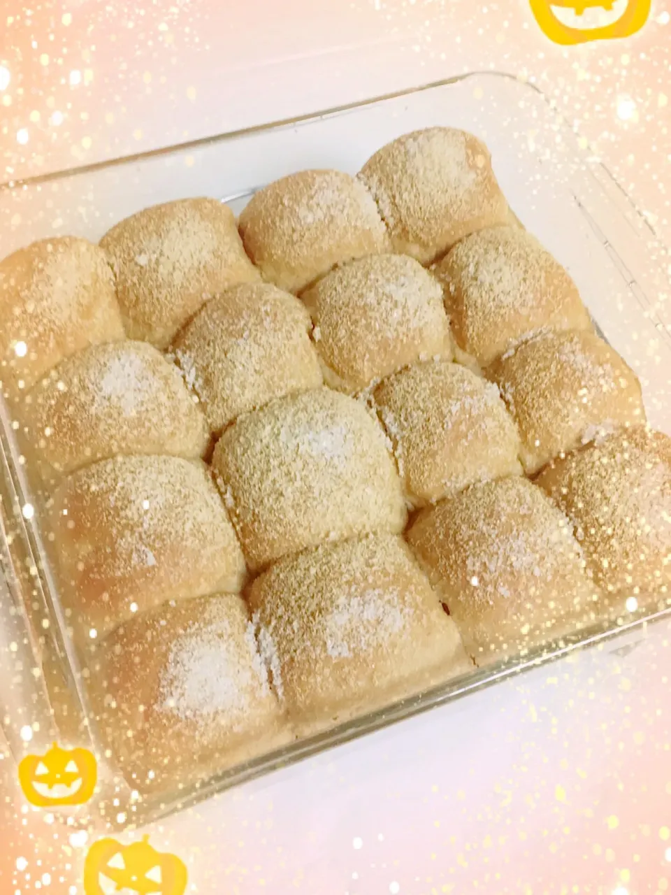 ゆっこさんの料理 蜂蜜きな粉ちぎりパン♡|🐶すずりんさん