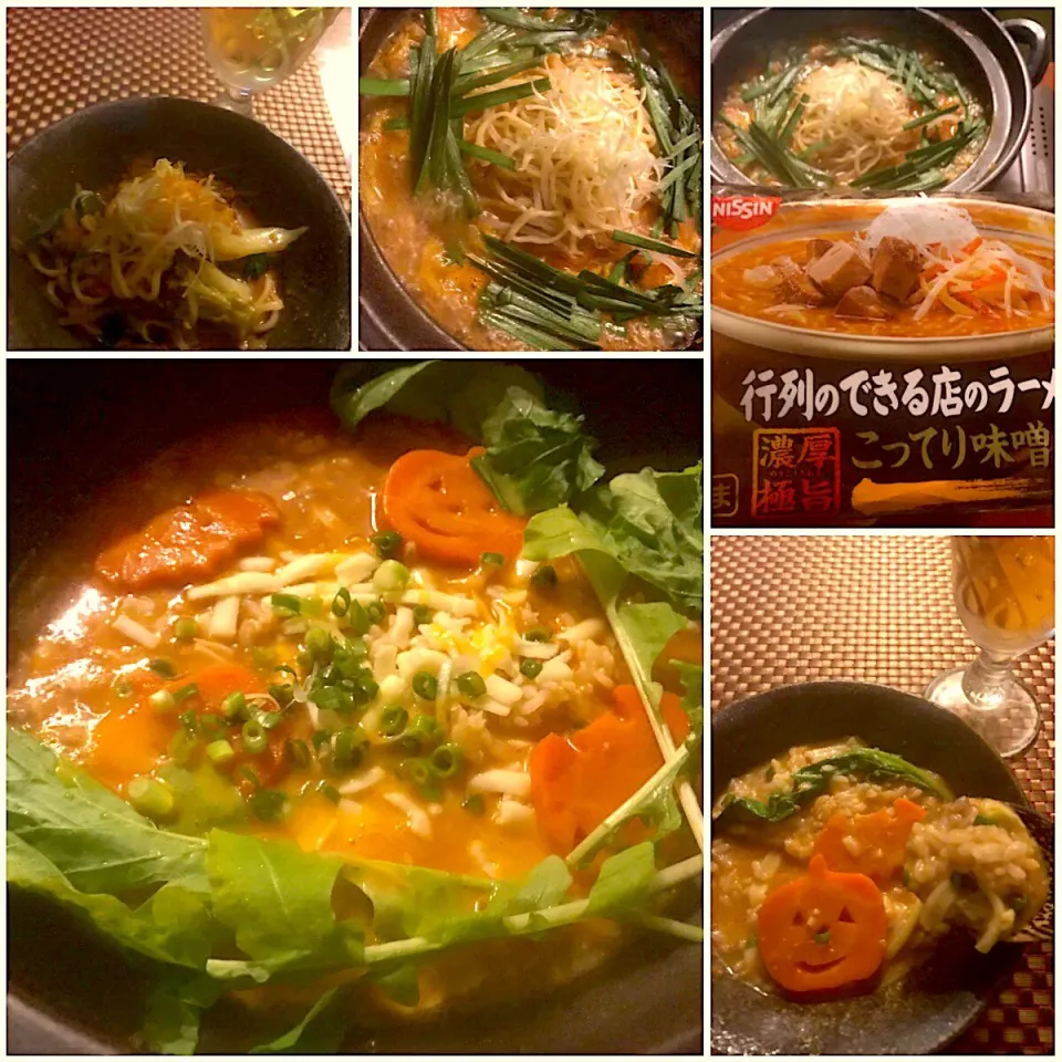 Snapdishの料理写真:Let's finish it up w/Ramen&Rice👉🍲〆はﾗｰﾒﾝからの雑炊|🌈Ami🍻さん