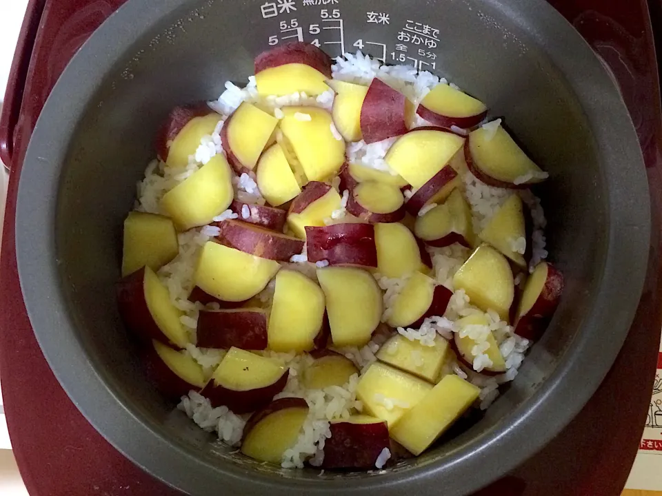 さつま芋ご飯|ゆぴさん