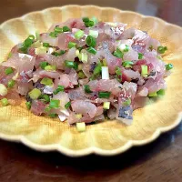 【釣魚料理】アジのタタキ|潰瀧さん