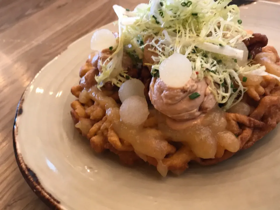 Foie gras funnel cake|Ariz Guzmanさん