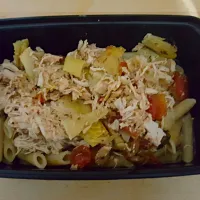 Mediterranean Chicken over Whole Wheat Pasta|Kristen Morganさん