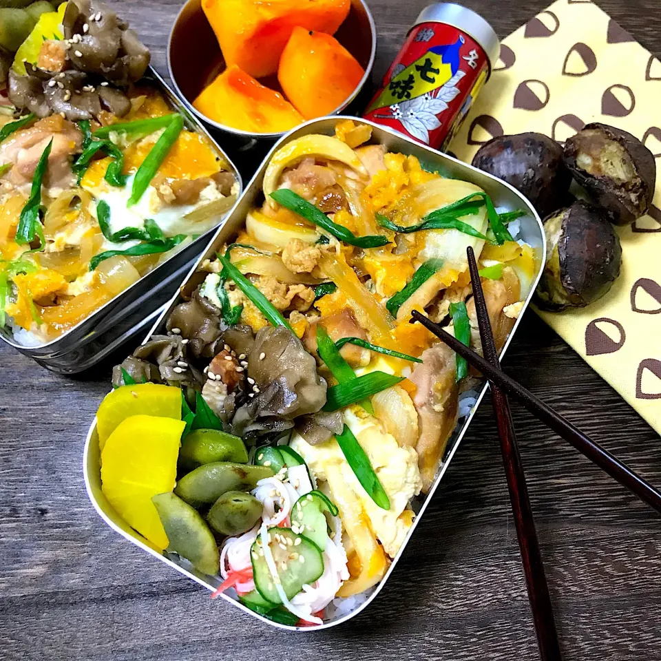 親子丼弁当|mihooobuuさん