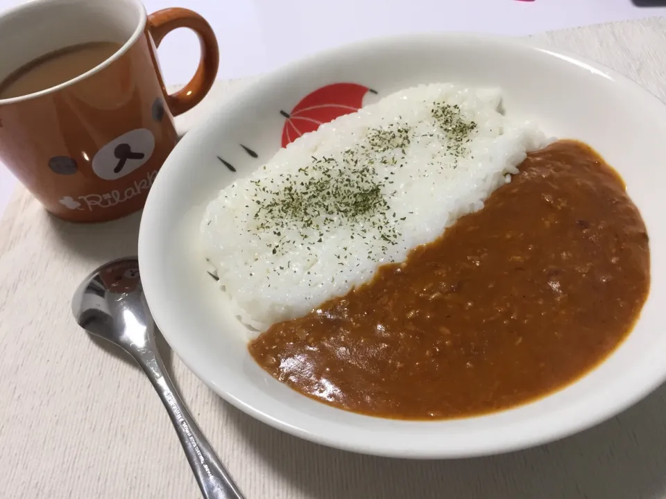 朝カレー🍛
#キーマカレー|Kojiさん