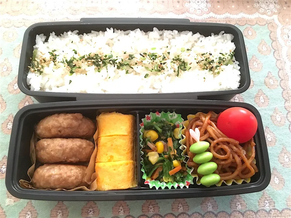 中1男子 弁当🍱|チビミミさん