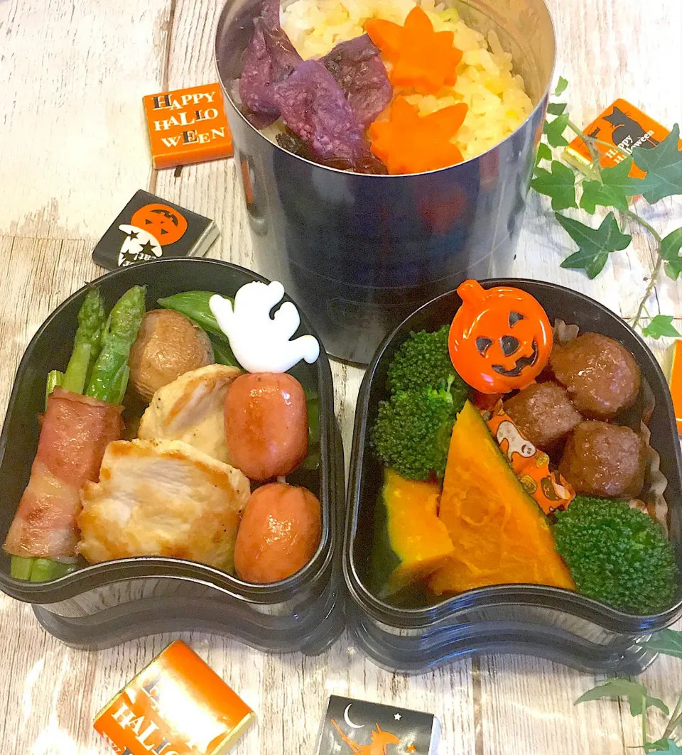 やっぱり久し振りに作ったお弁当🎃|Seikoさん