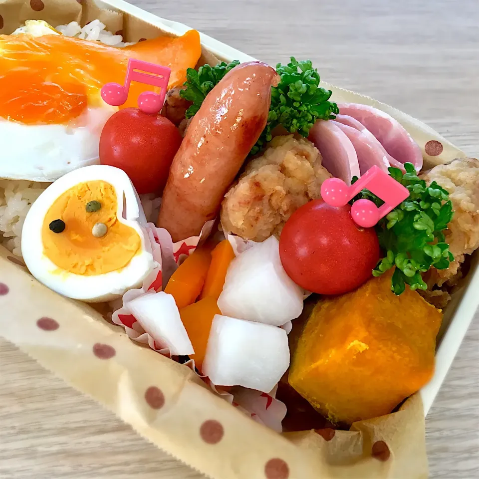 Snapdishの料理写真:女の子弁当♪|志野さん