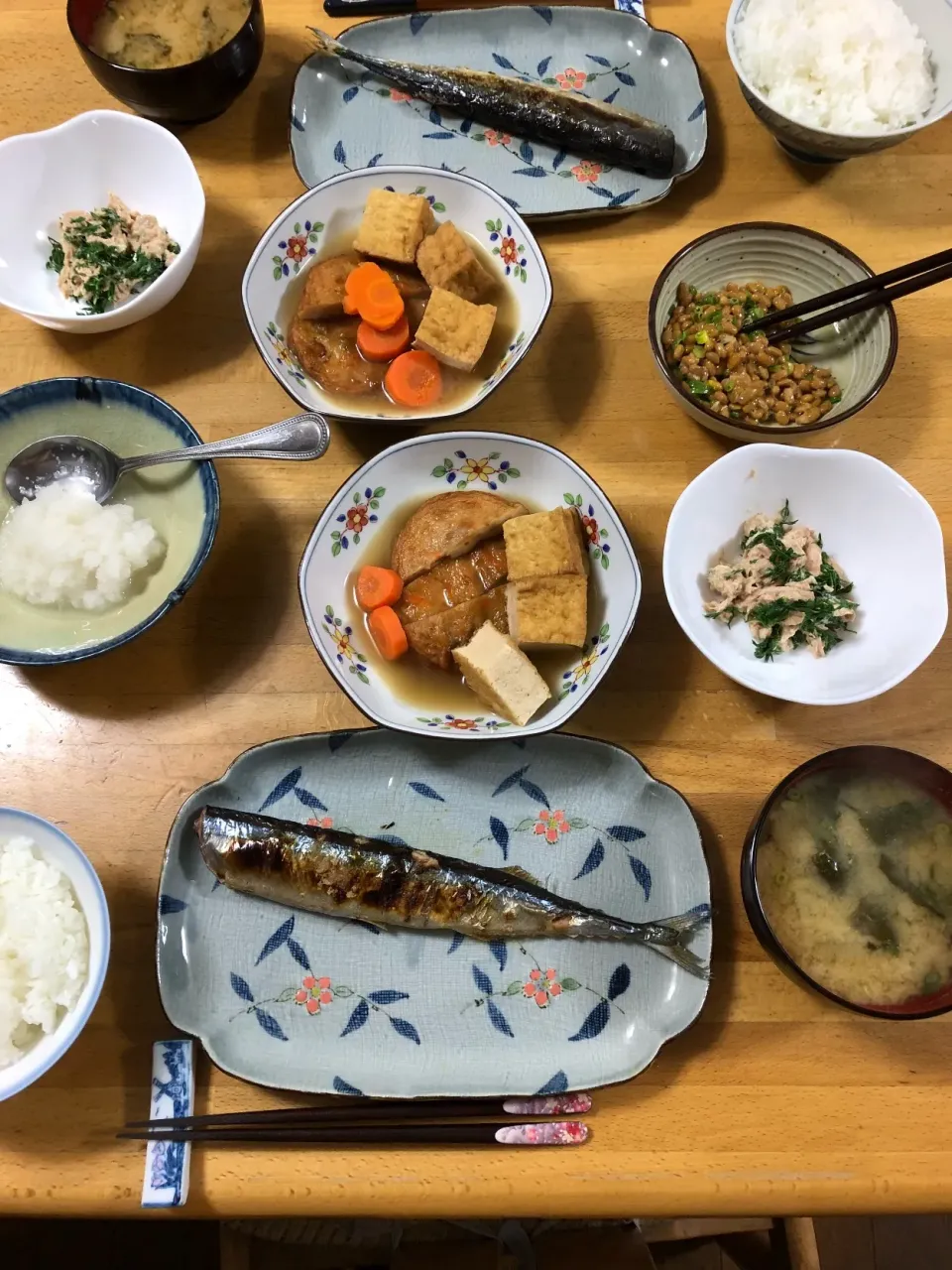 Snapdishの料理写真:秋刀魚に辛味大根の大根おろし🎵|kiyominさん