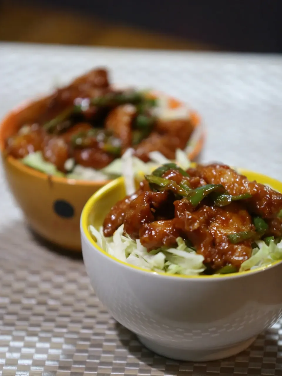 Snapdishの料理写真:#唐揚げ甘酢あん丼|Earth_nさん