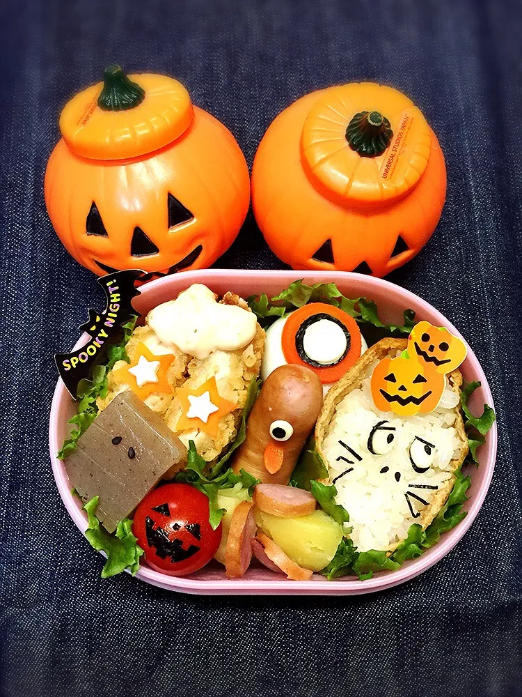 ハロウィン🎃👻弁当|ゆりゆりさん