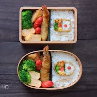 Snapdishの料理写真:ミニチュア弁当