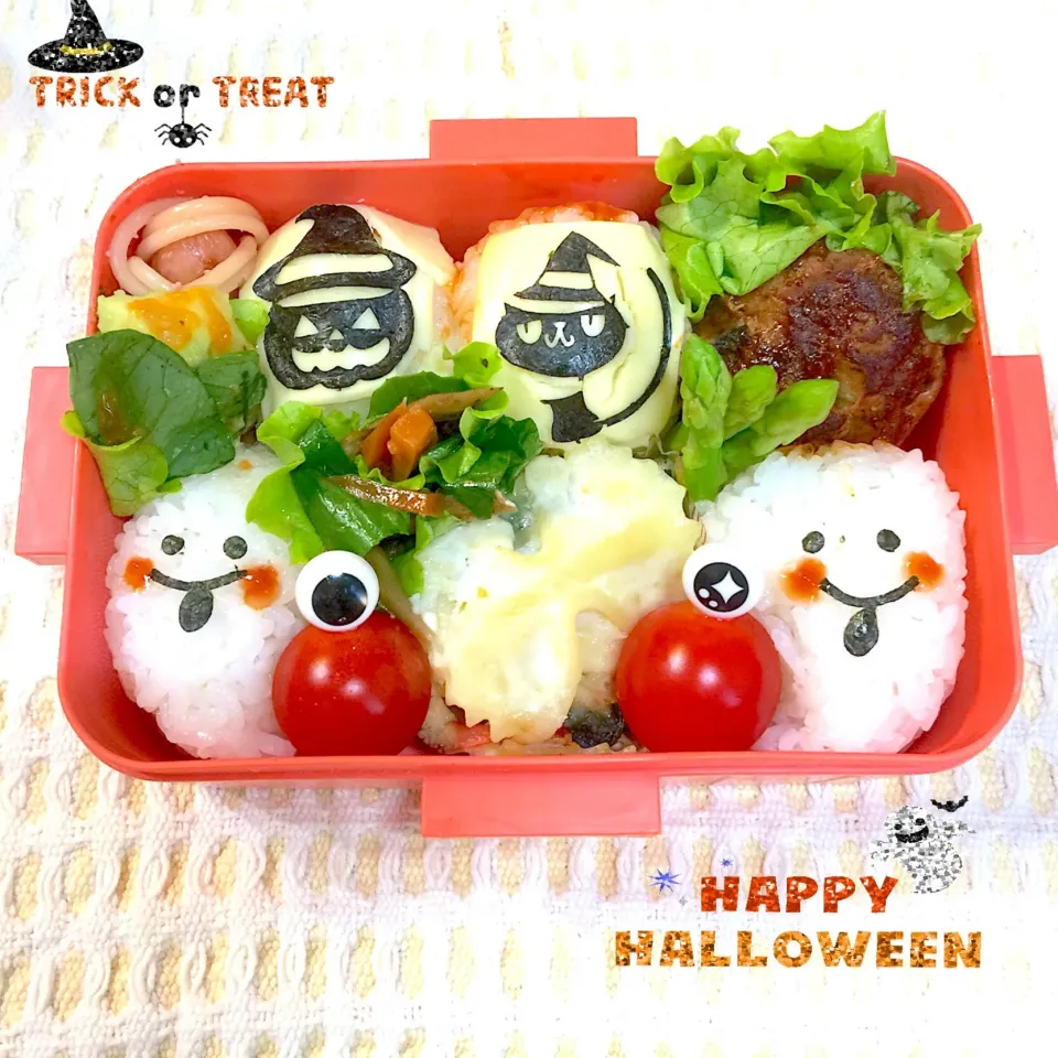 Snapdishの料理写真:ハロウィン弁当|りんりんさん