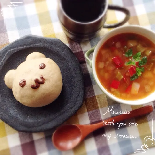 朝ごパン🥐☕️|miffy・x・さん