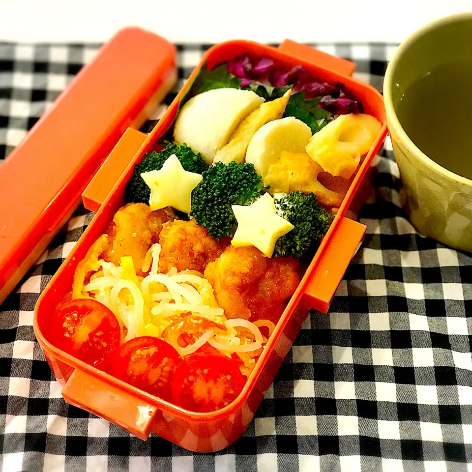 #のっけ弁当 エビチリ弁当|恭子さん