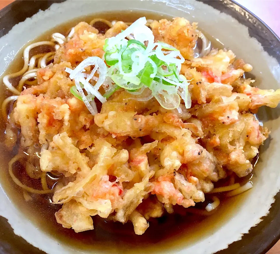 最新版・立ち食いそば名店100［首都圏編］そば処 亀有そば（亀有）桜えび天そば🦐 171031|ゆうじ.さん