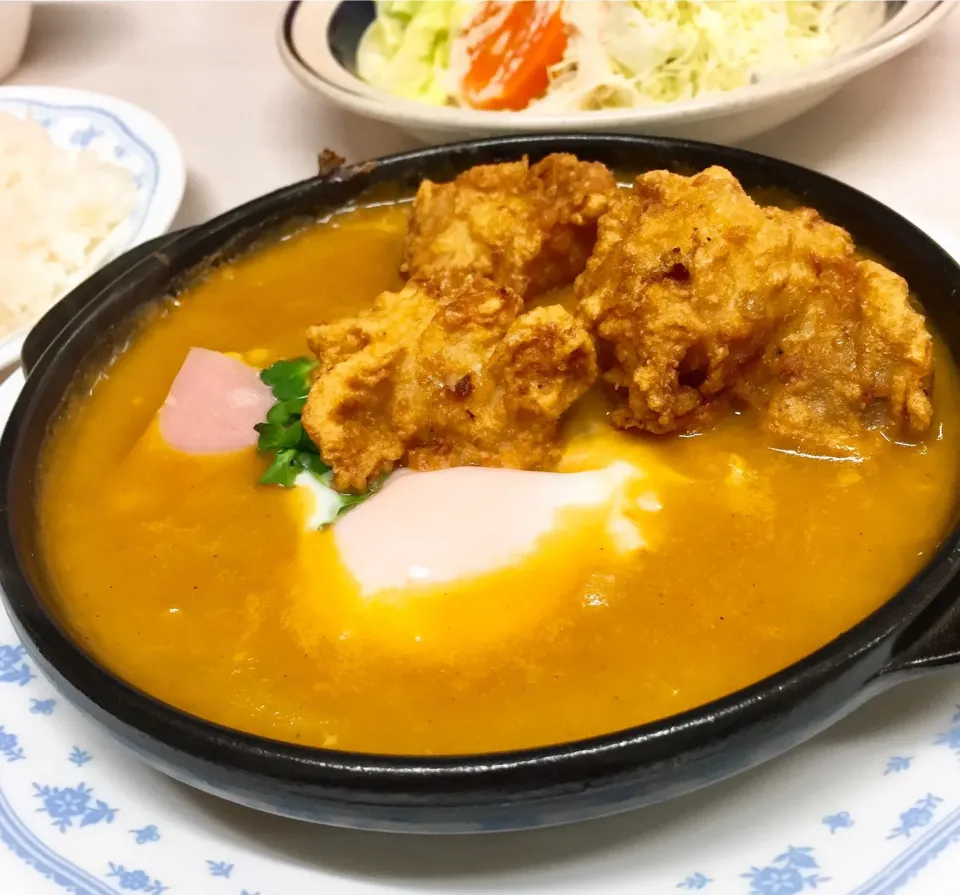 鳥の唐揚げカレー🍛|cima4100さん