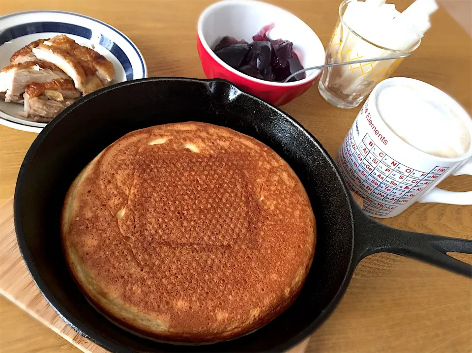 朝昼兼用でホットケーキ☆|あやさん