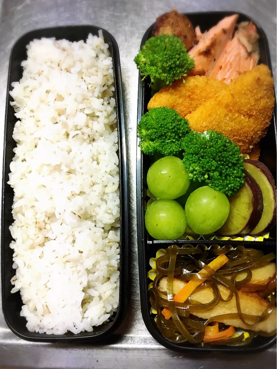 切り昆布煮弁当 #息子弁当  #高校生男子弁当|友美さん