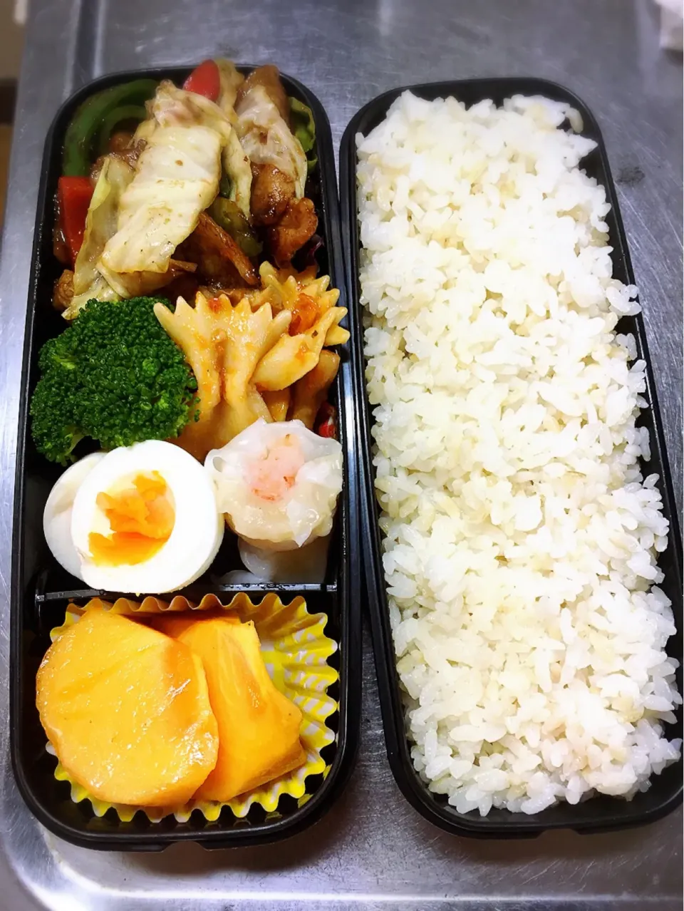 回鍋肉弁当 #高校生男子弁当  #息子弁当|友美さん