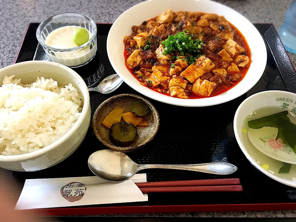 翠苑♡麻婆豆腐定食♡|ちゃ♡さん